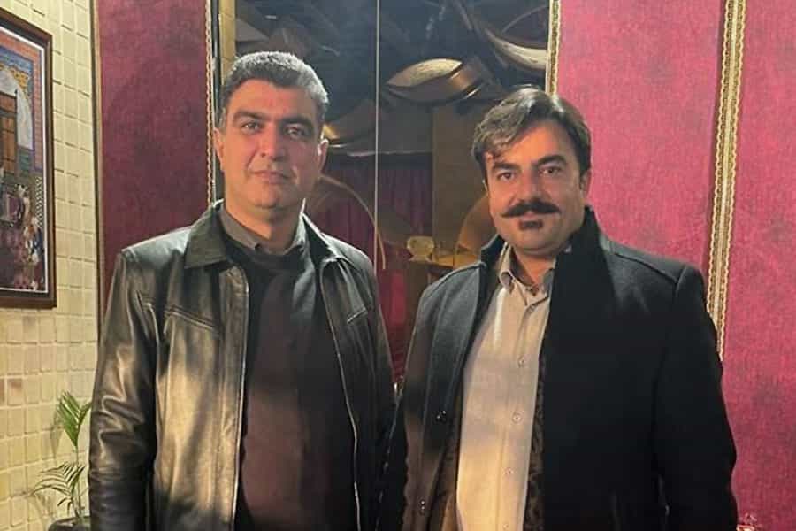 تصویری از بهروز علیکردی و خسرو علیکردی در کنار هم