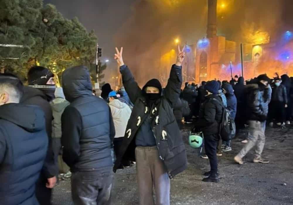 اعتراضات سعادت آباد تهران