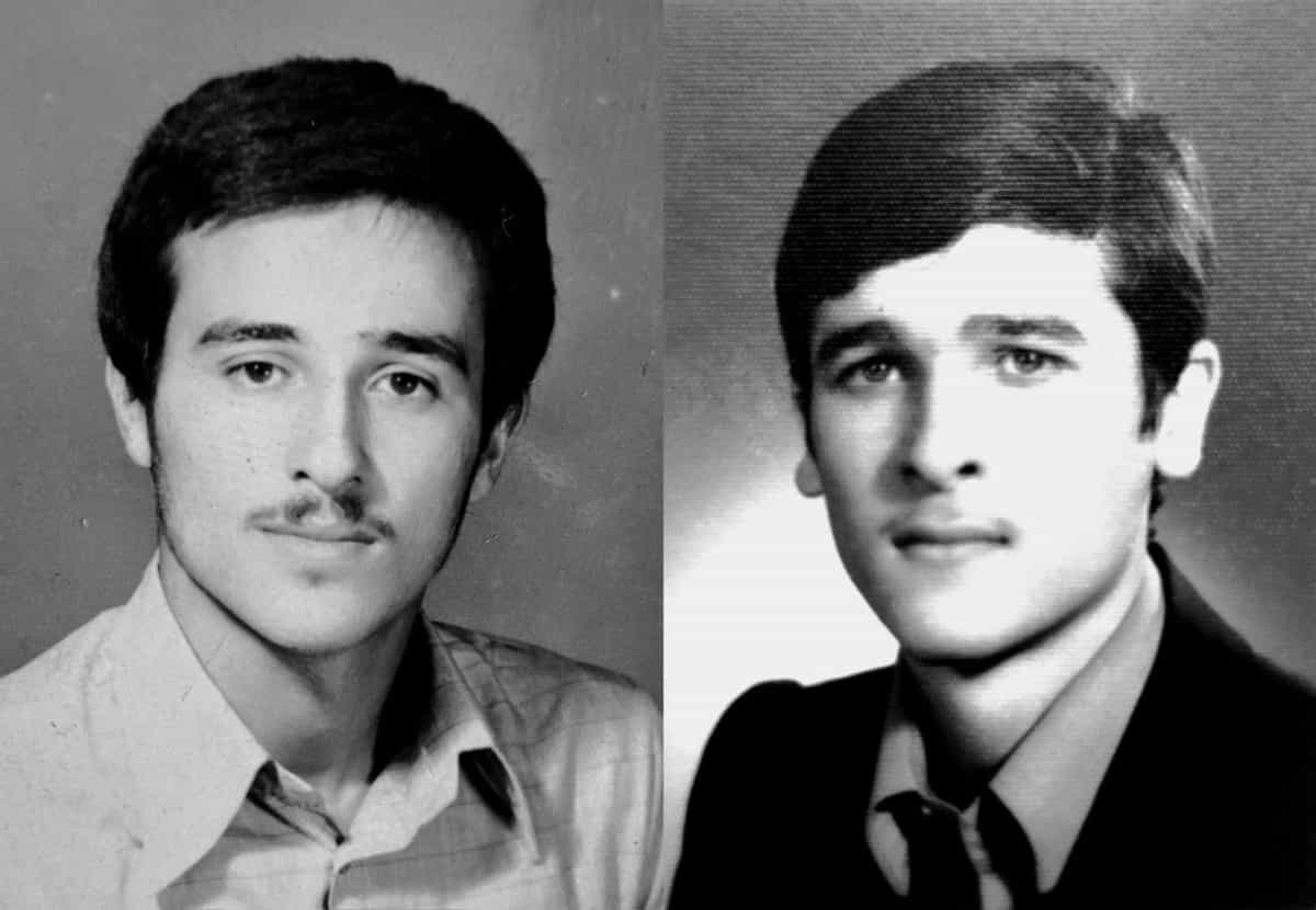 فر سمت چپ، سعید و نفر سمت راست، مسعود