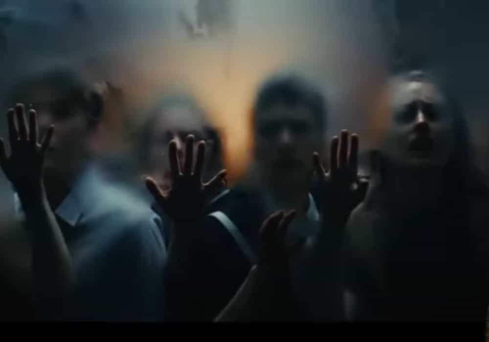 اعتراضات. نمایی از یک ویدیو در شبکه های اجتماعی. نشریه ادبی بانگ