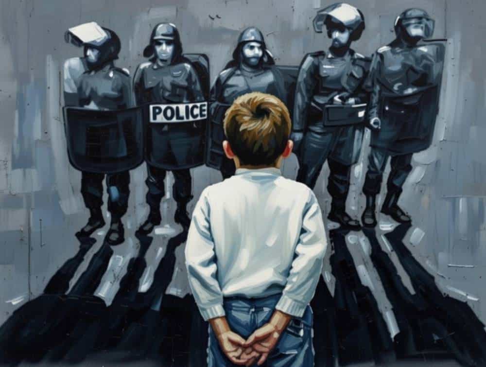 بازداشت کودکان و نوجوانان