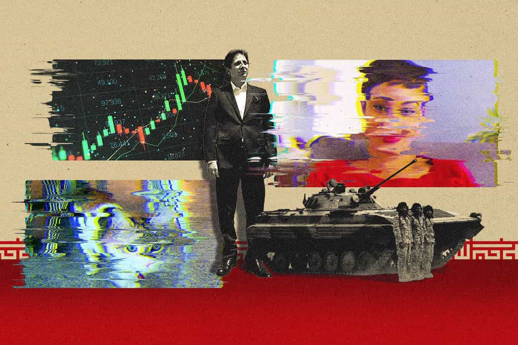 تصویر بابک زنجانی در کنار تصاویر دیگری که به زندگی او مربوط هستند