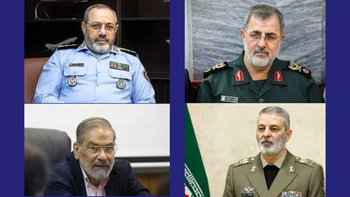 شمخانی، پاکپور، نصیرزاده و موسوی