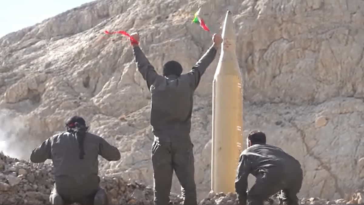 حمله موشکی ایران در یکم فروردین