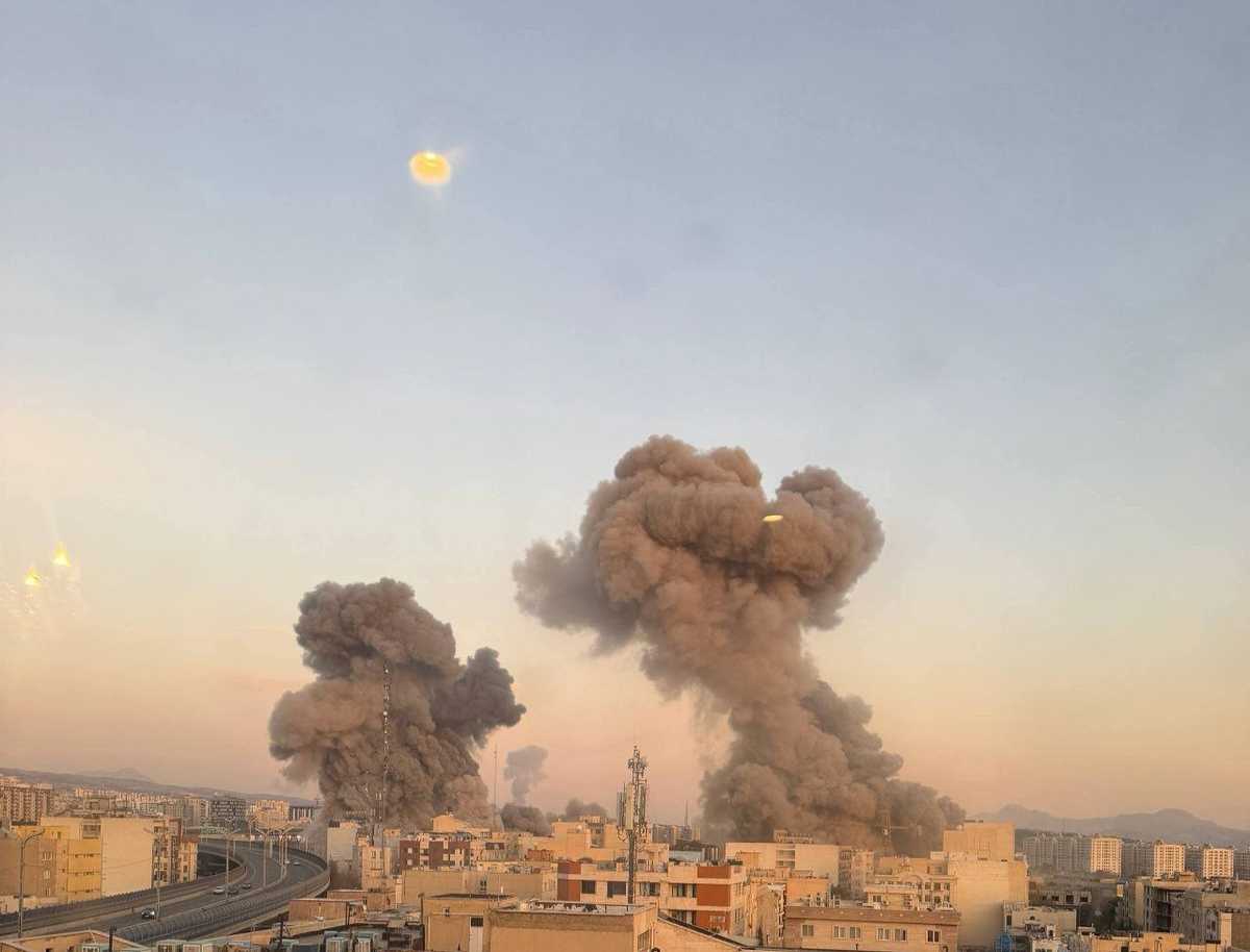 انفجار در آسمان تهران
