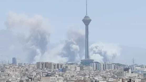 برج میلاد و انفجارهای پشت آن