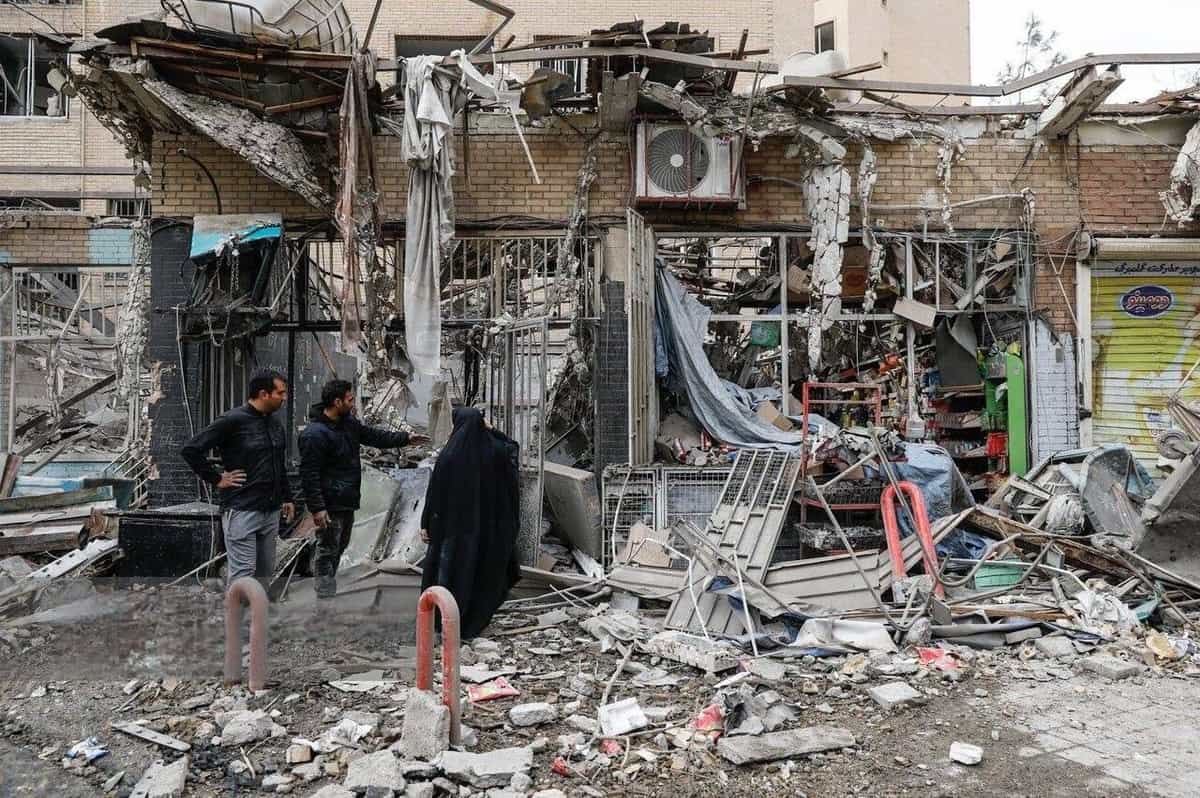 حمله نظامی اسراییل و امریکا به مغازه ها و چند نفر