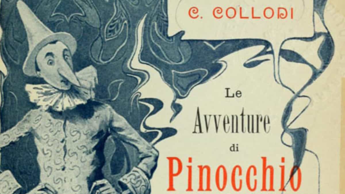 بخشی از طرح جلد کتاب پینوکیو