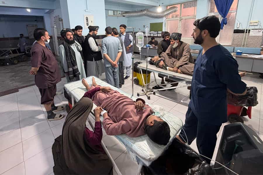 مجروحان رویداد تیراندازی در هرات در بیمارستان