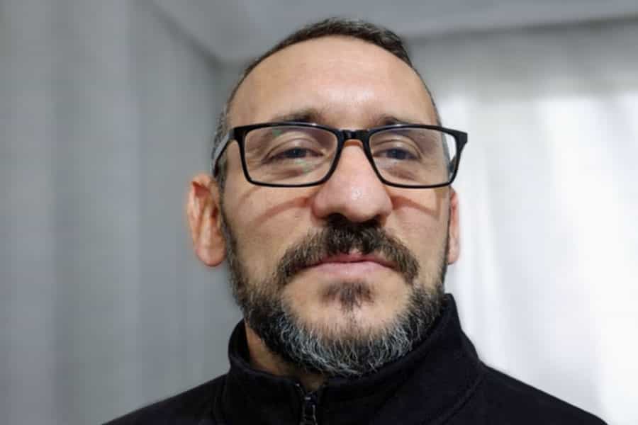 تصویری از چهره منصور جمالی