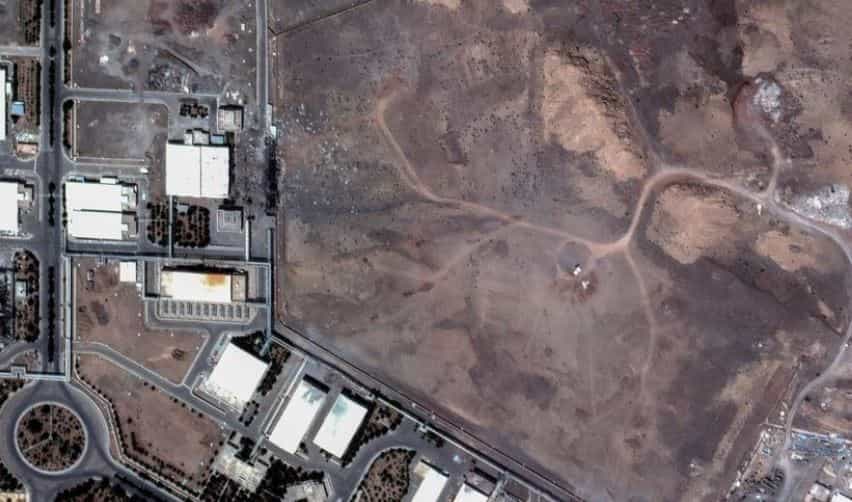 تاسیسات هسته‌ای نطنز پس از بمباران