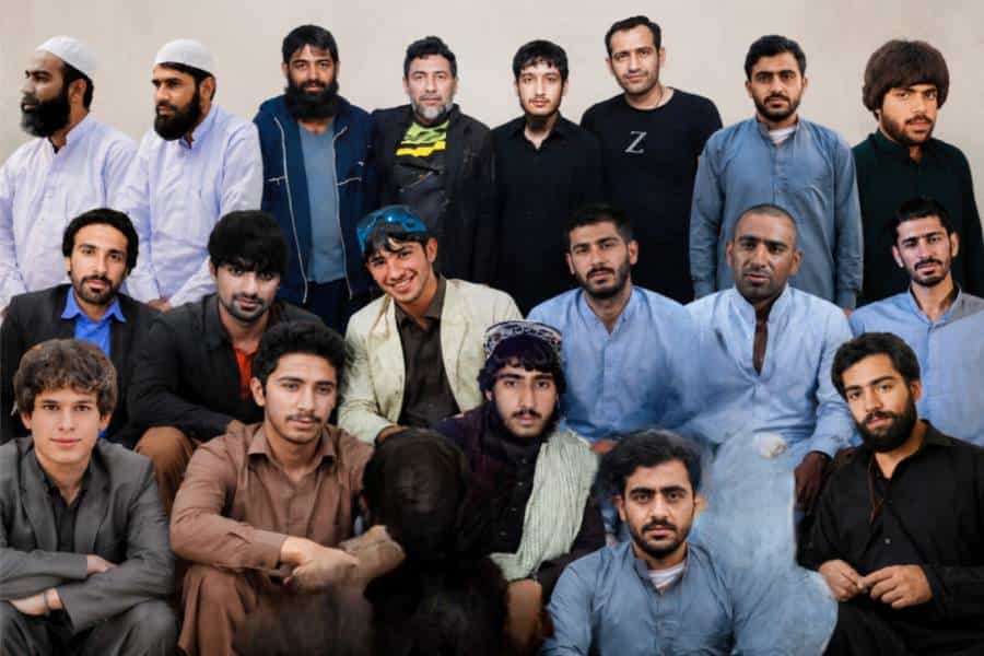 تصویری از چندین زندانی سیاسی بلوچ