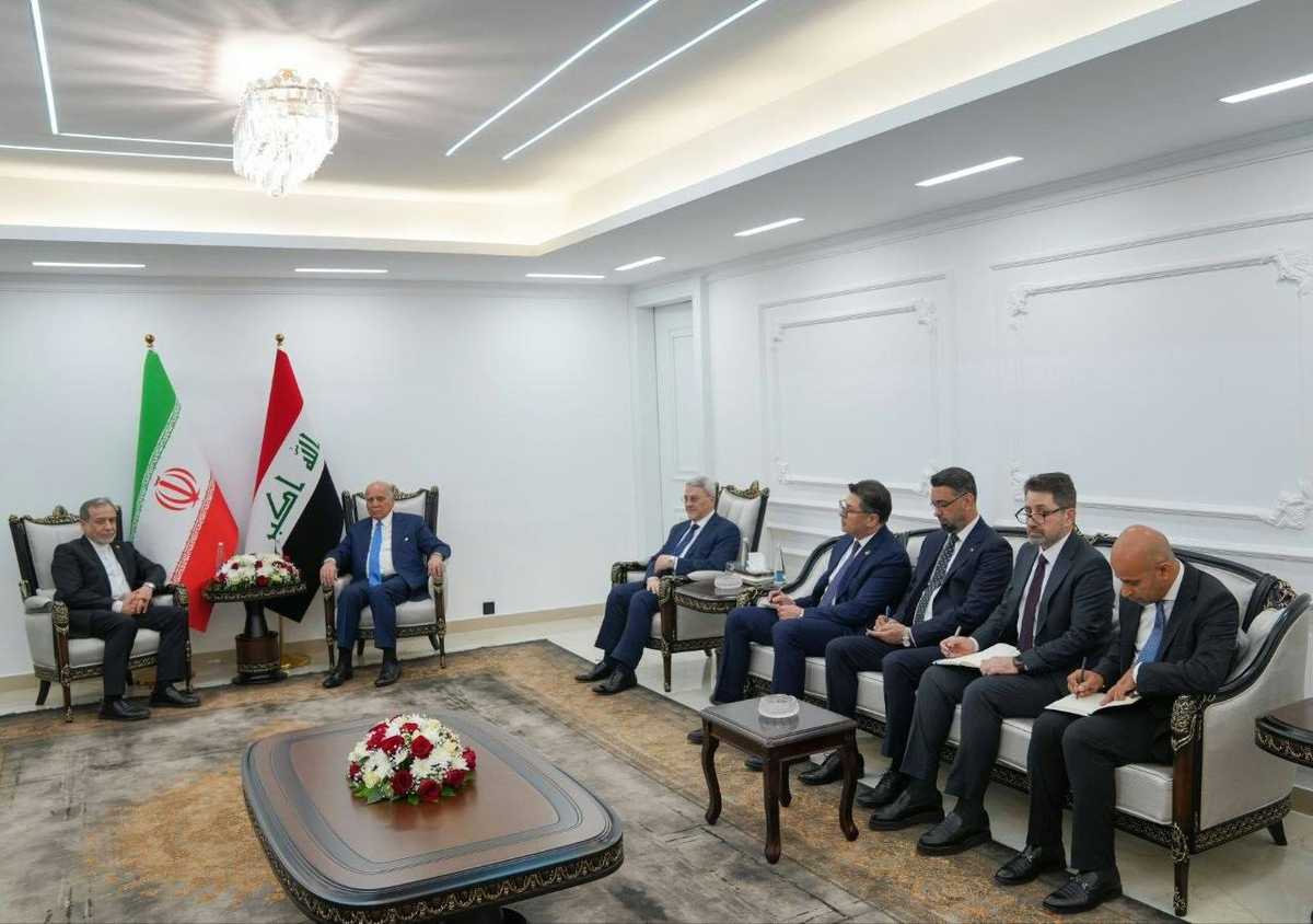 عراقچی در بغداد با همتای عراقی خود دیدار و گفت‌وگو کرد – عکس از خبرگزاری فارس