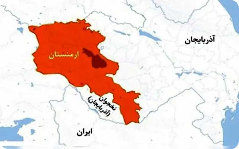 نقشه ارمنستان