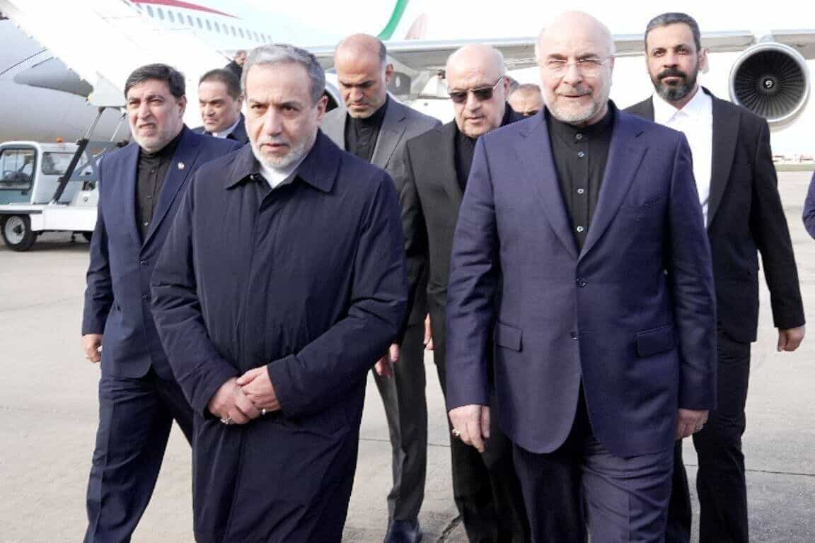 عباس عراقچی و محمدباقر قالیباف