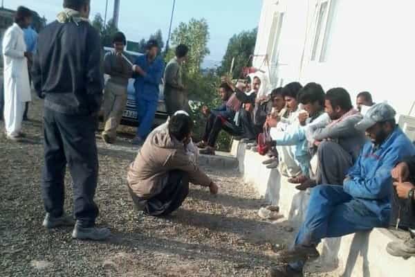 شماری از کارگران بلوچ پتروشیمی چابهار