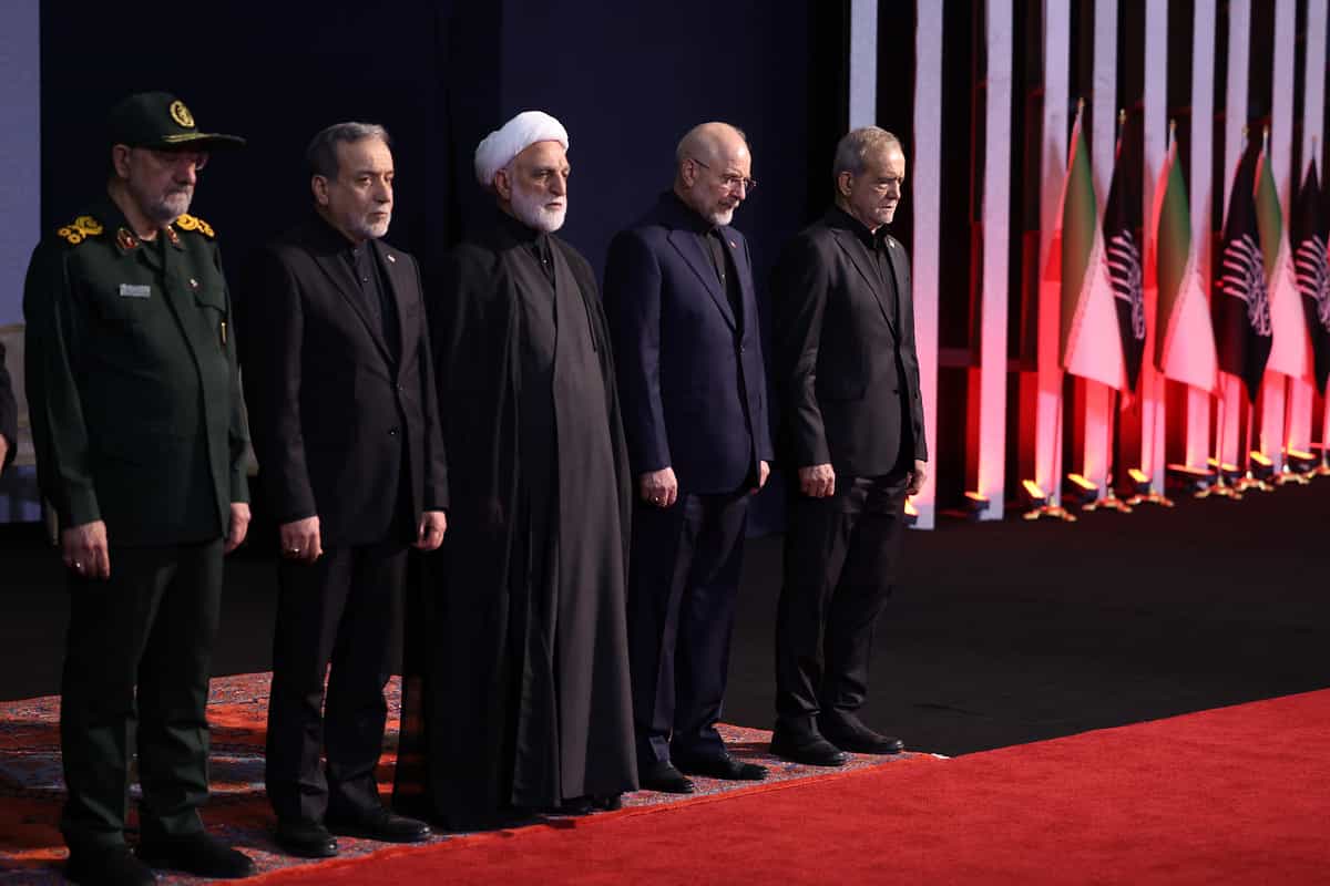 مراسم تشییع علی خامنهای در تهران۰ وبسایت زیاستجمهوری ایران