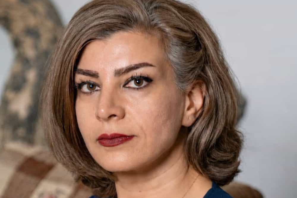 تصویری از چهره آستاره (مریم) انصاری، وکیل دادگستری