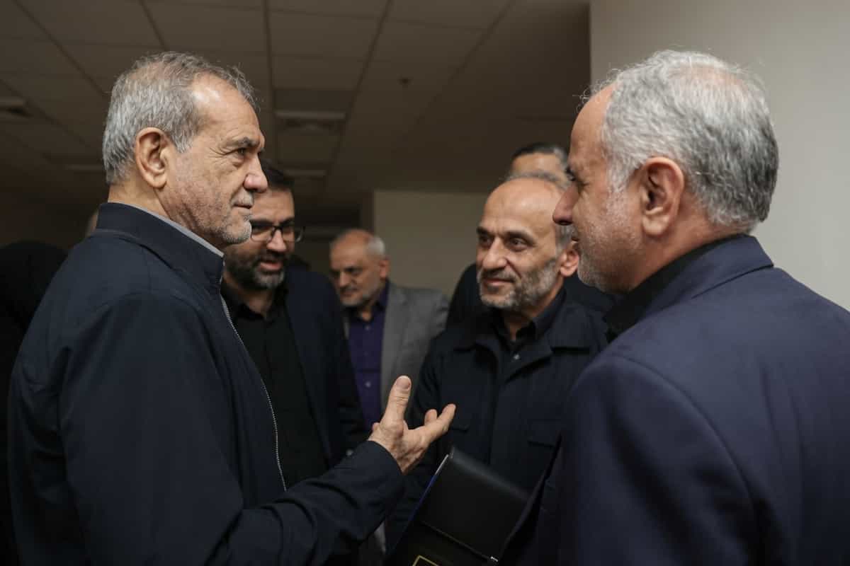 پیمان جبلی و مسعود پزشکیان