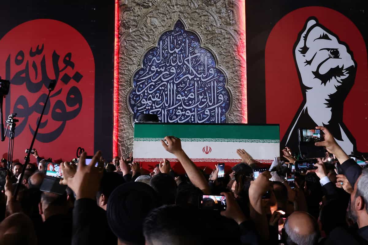 مراسم تشییع علی خامنه‌ای در تهران۰ وبسایت زیاست‌جمهوری ایران