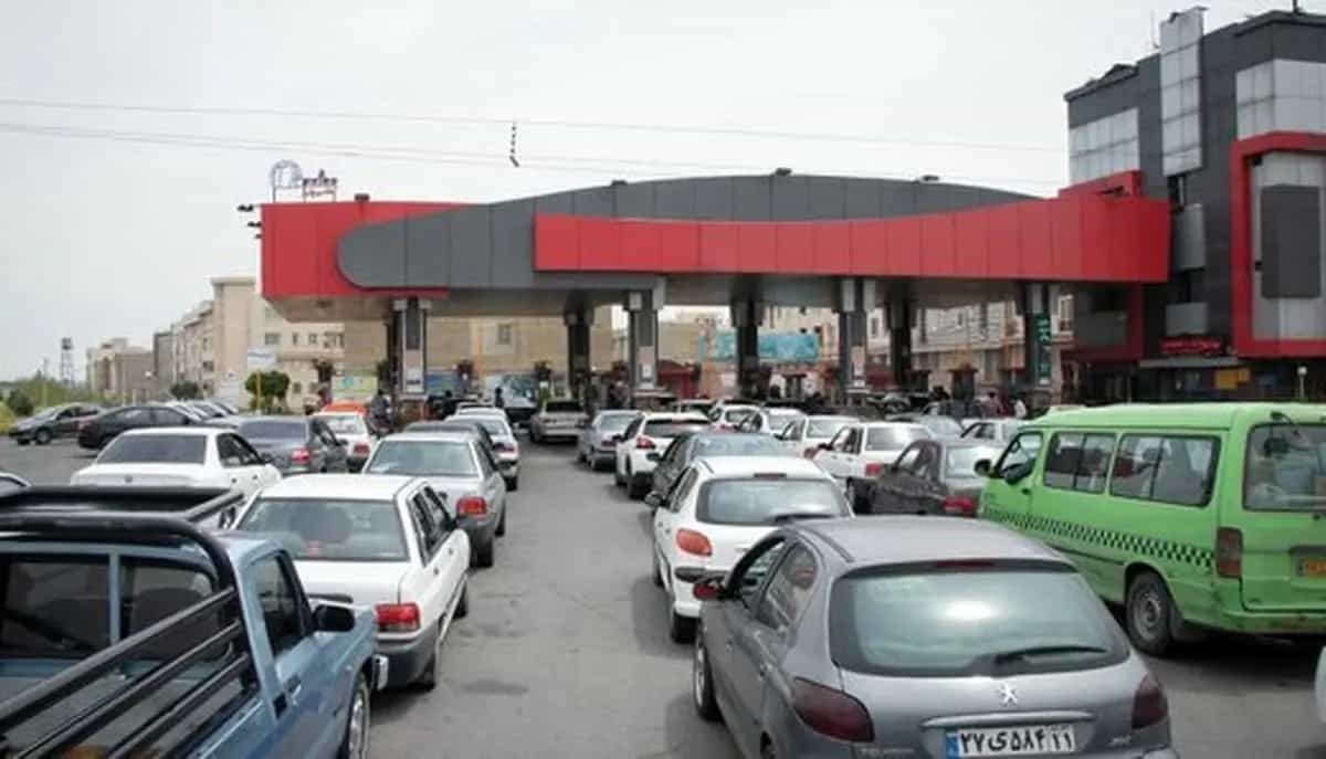 یک یک جایگاه سوخت‌گیری در تهران
