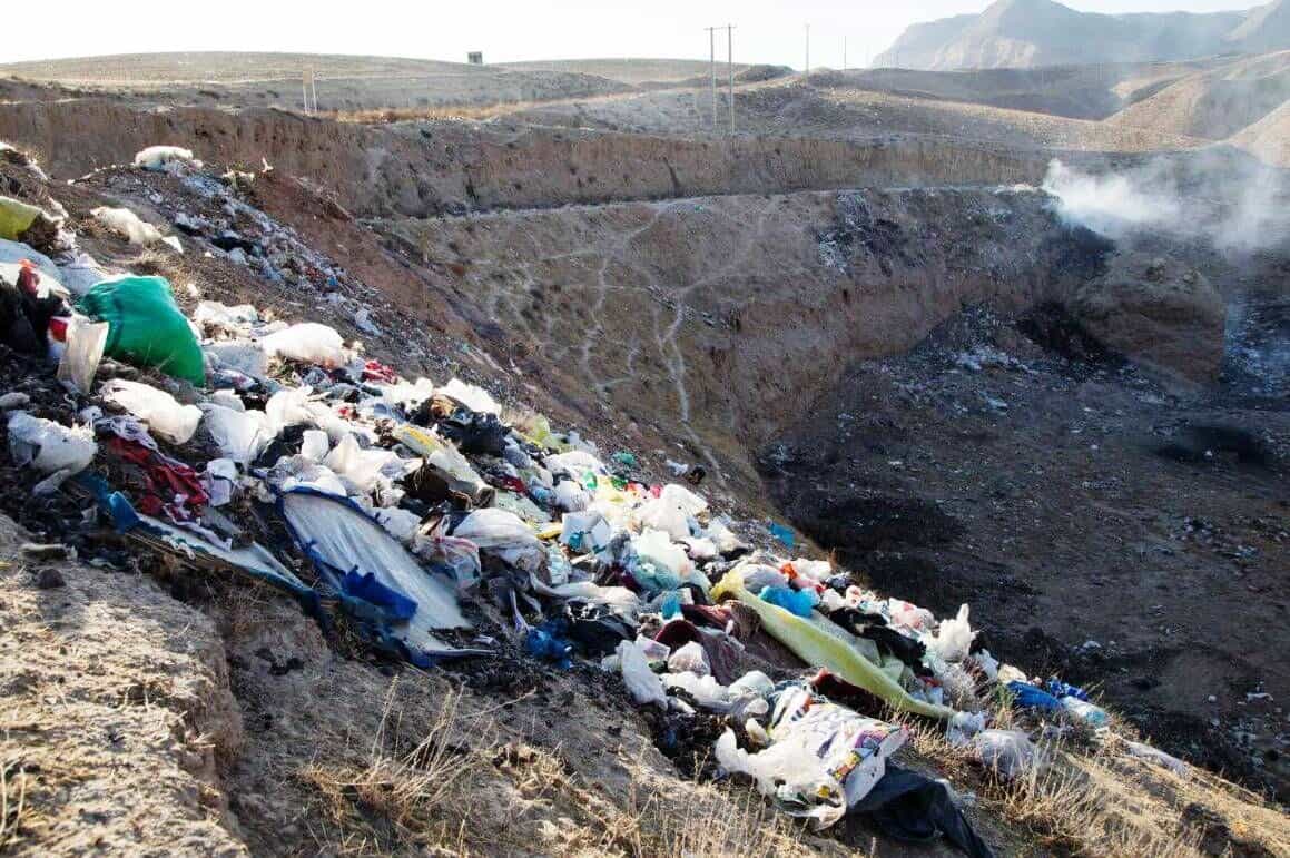 زباله در بهشهر