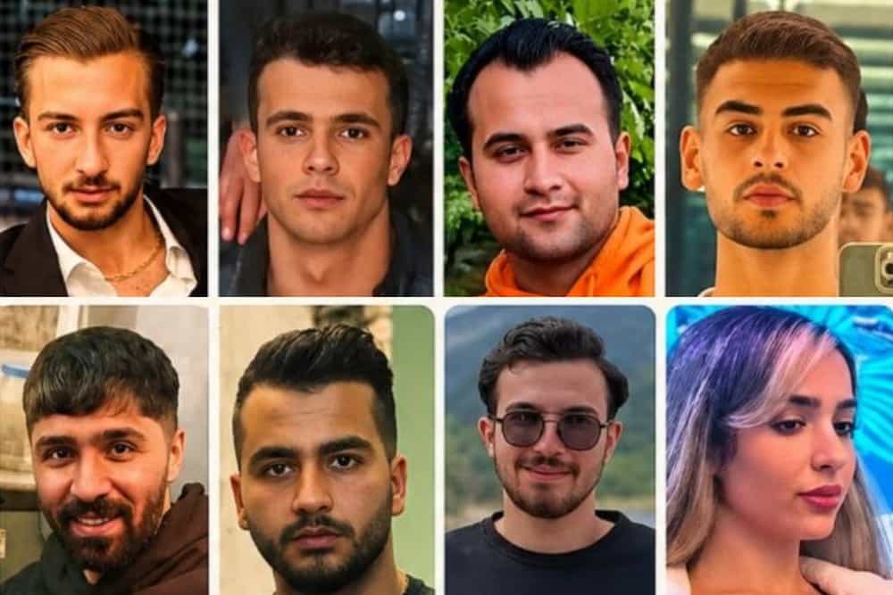 تصاویری از چهره‌های ۸ تن از بازداشت‌شدگان اعتراضات دی‌ماه مشهد