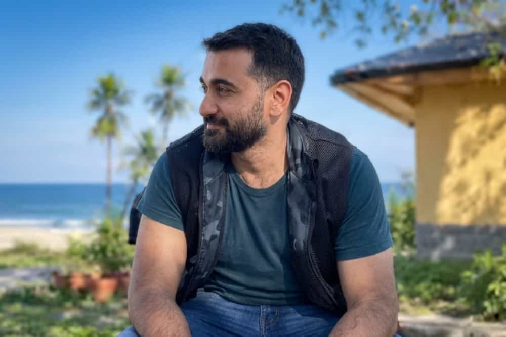 تصویری از چهره طارق حسنیان، شهروند عرب